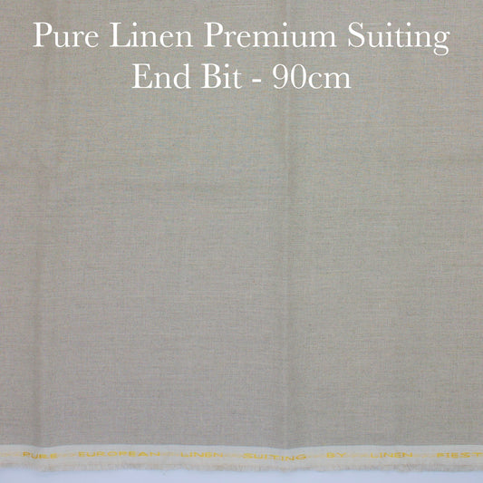 90 Cm Suiting - END BIT (50%) - Linen Studio