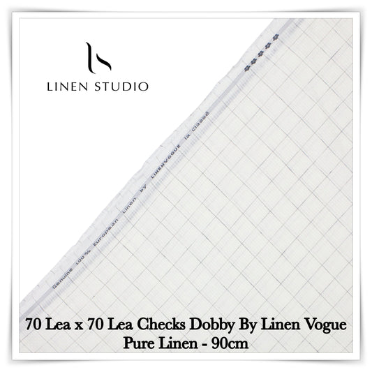 90 cm Shirting - END BIT (65%) - Linen Studio