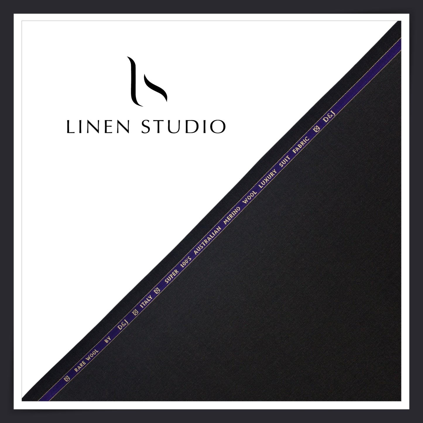 80 CM SUITING - SUPER 100'S AUSTRALIAN MERINO WOOL BY D&J EB 103  (FLAT RATE)
