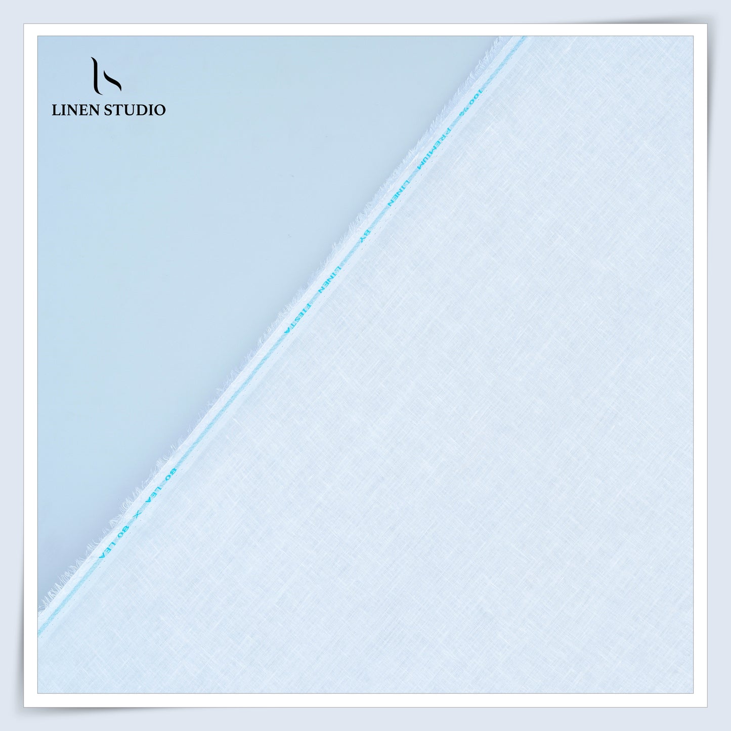 60 CMS SHIRTING - 80 LEA PLAIN BY LINEN FIESTA (FLAT RATE)