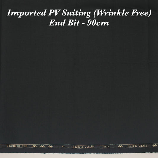 90 Cm Imported PV (Wrinkle Free) Suiting - END BIT (50%) - Linen Studio