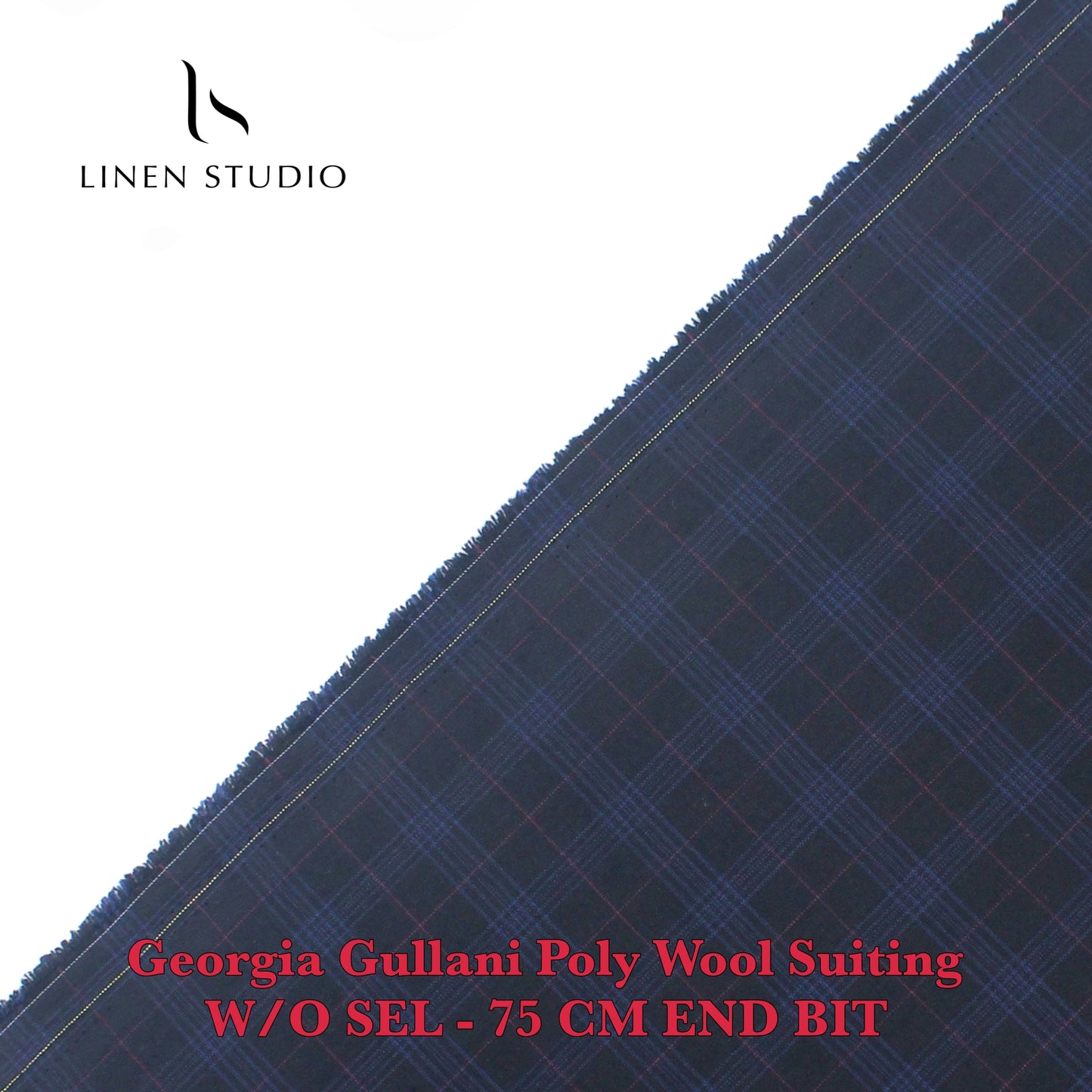 70 Cm Suiting Fabric - END BIT (60%)