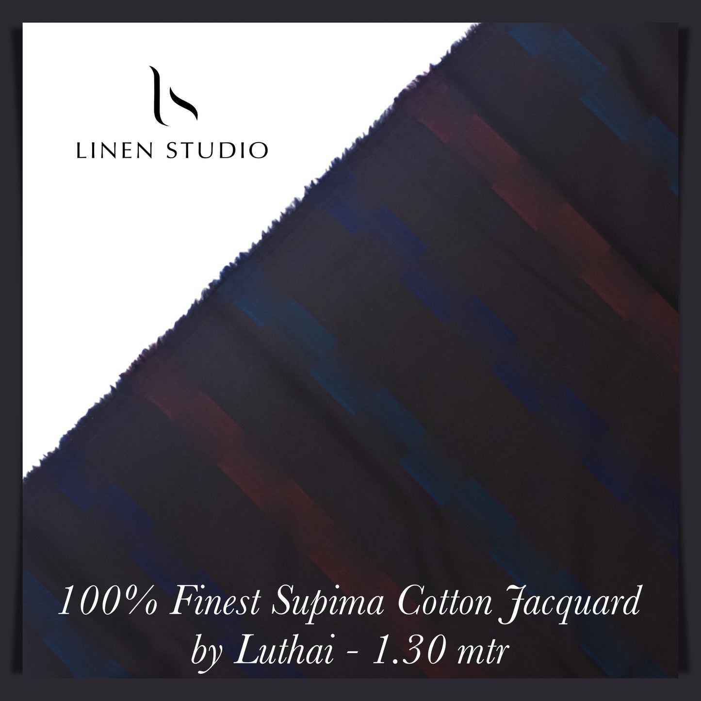 1.30 mtr Shirting Fabric - END BIT (30%) - Linen Studio
