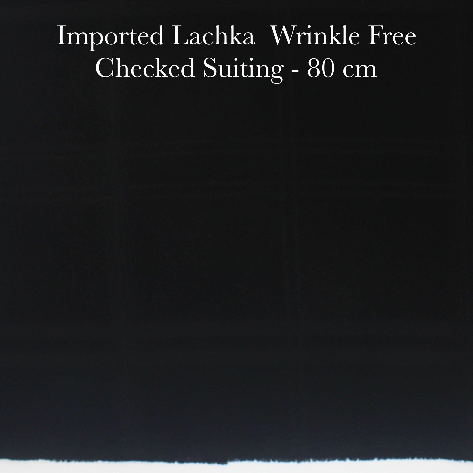 80 Cm Imported Lachka Suiting - END BIT (50%) - Linen Studio