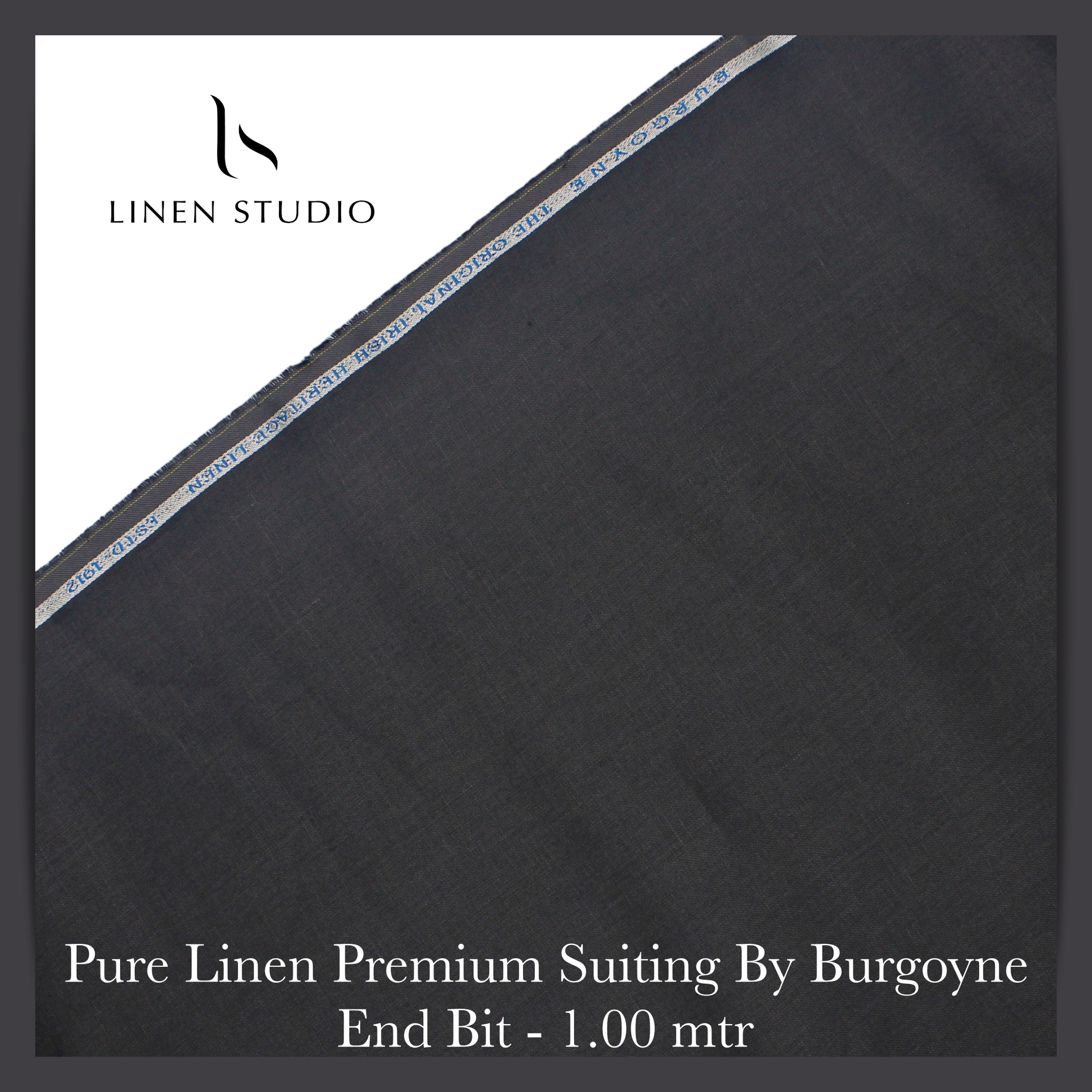 1.00 Mtr Suiting Fabric - END BIT (35%) - Linen Studio