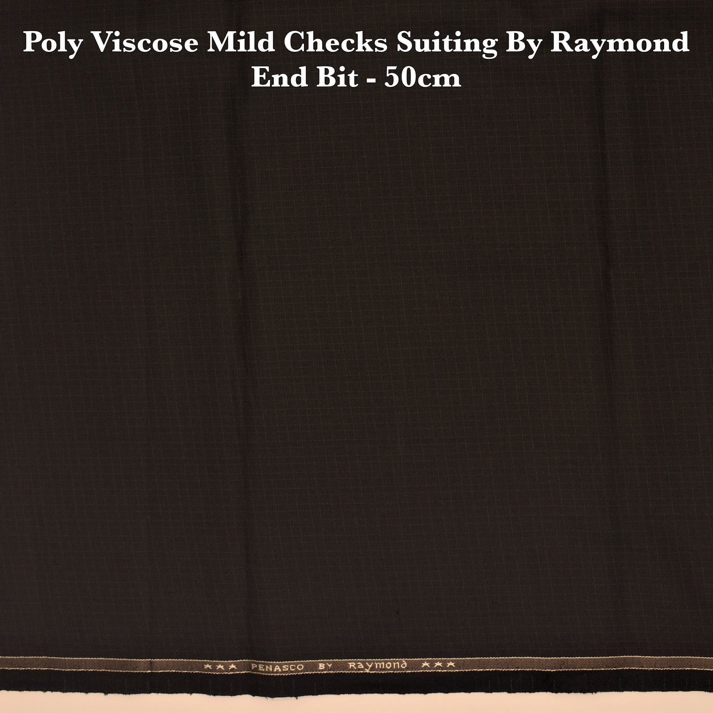 50 Cm Suiting Fabric  - END BIT (FLAT RATE)