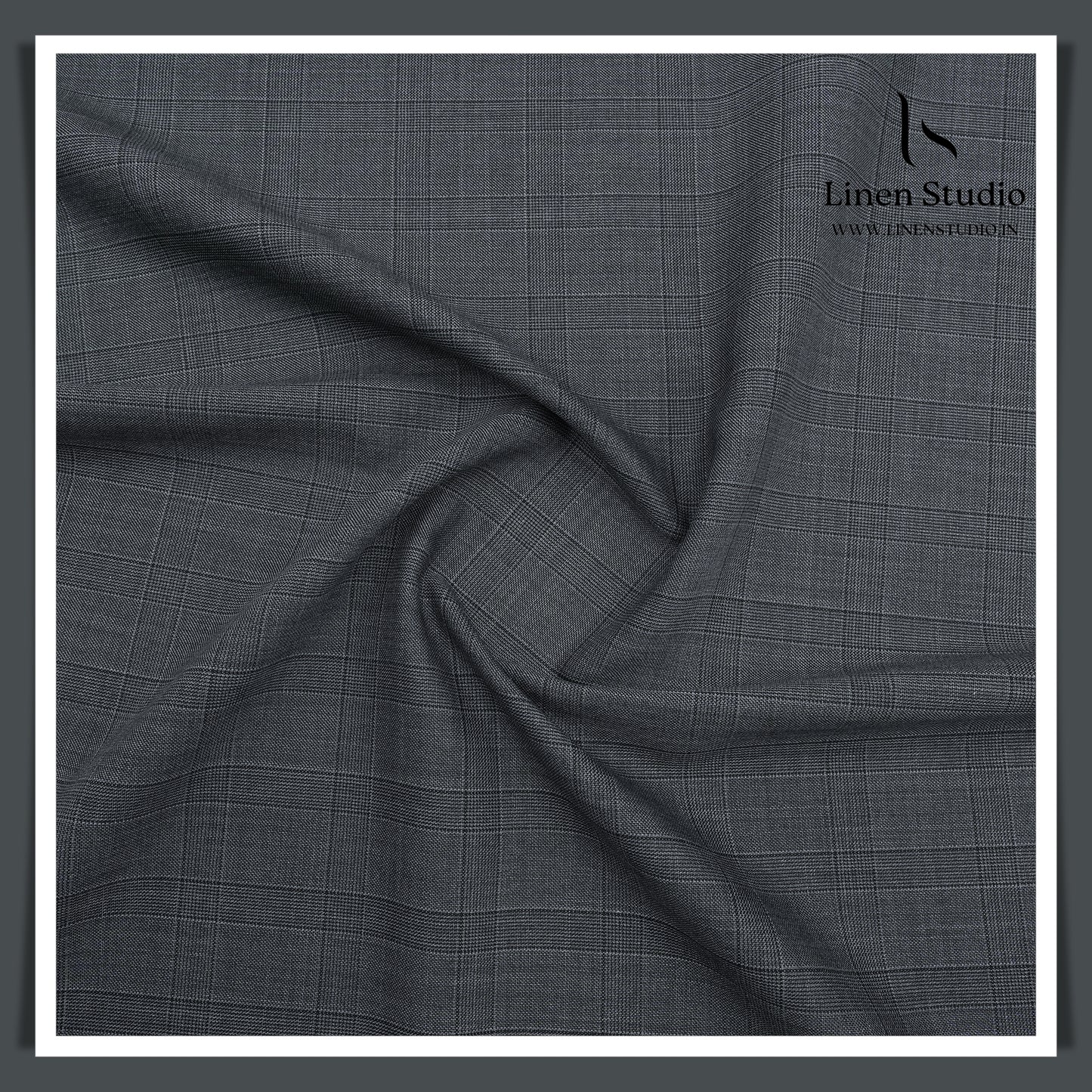 120's Australian Merino Luxury Wool Suiting by Montlino - C5069 (Zoom In) (NEW)