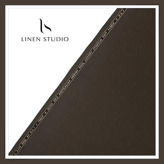 60 CM SUITING - SUPER 120'S AUSTRALIAN MERINO WOOL BY D&J EB 104 (FLAT RATE)