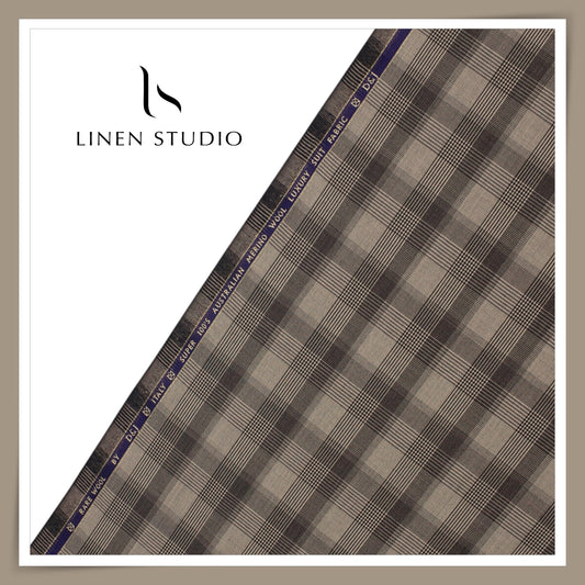 30 CM SUITING - SUPER 100'S RARE WOOL BY D&J EB 104 (FLAT RATE)