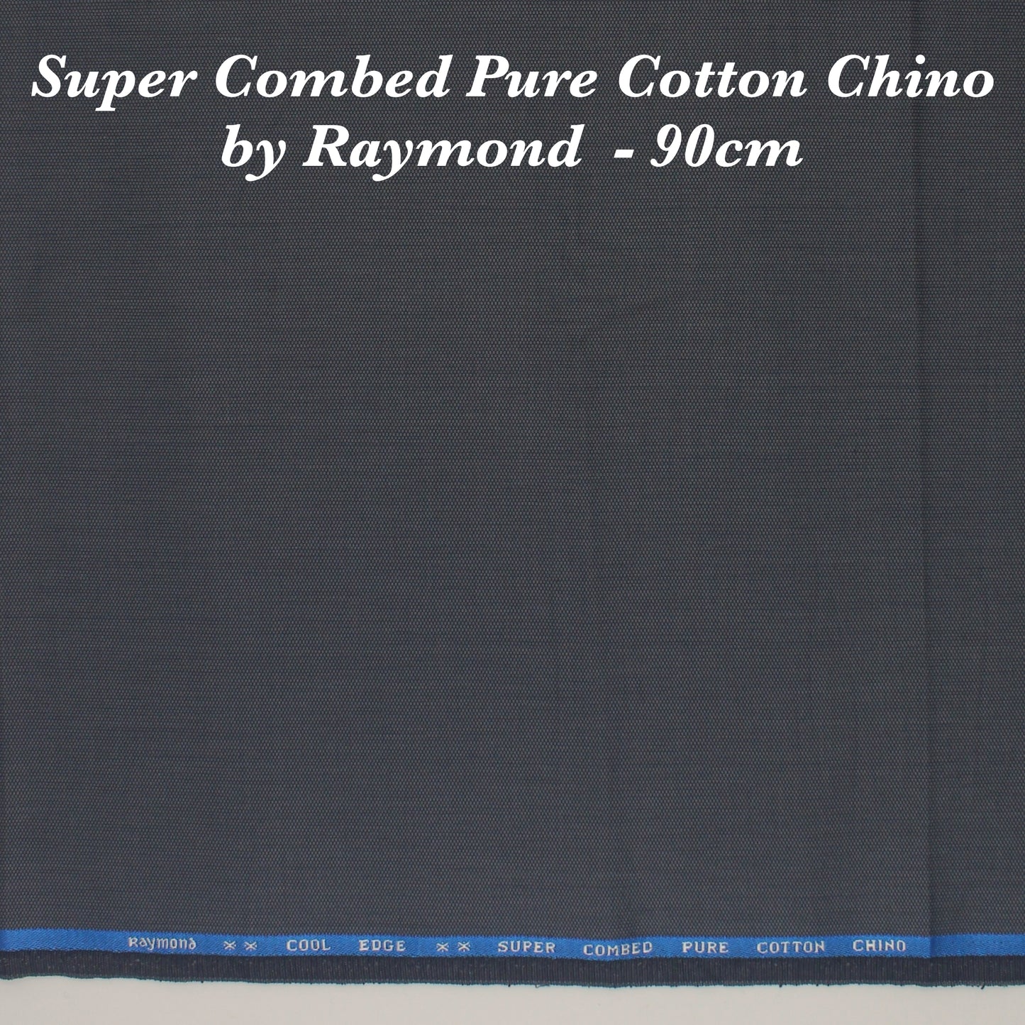 90 Cm Raymond Pure Cotton Chino Suiting - END BIT (50%) - Linen Studio