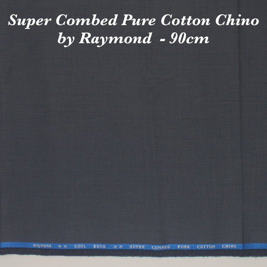90 Cm Raymond Pure Cotton Chino Suiting - END BIT (50%) - Linen Studio