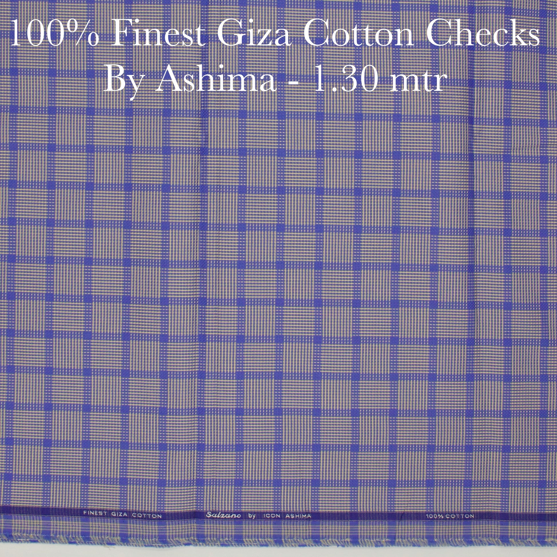 1.30 mtr Shirting Fabric - END BIT (30%) - Linen Studio