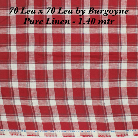 1.40 mtr 70 Lea Pure Linen - END BIT (20%)