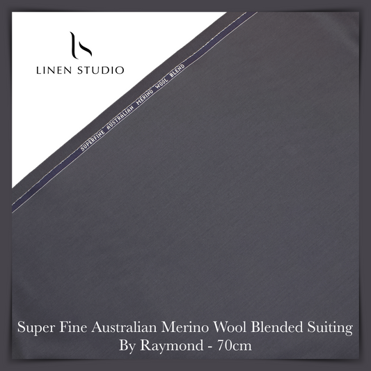 70 Cm Suiting Fabric - END BIT (65%) - Linen Studio