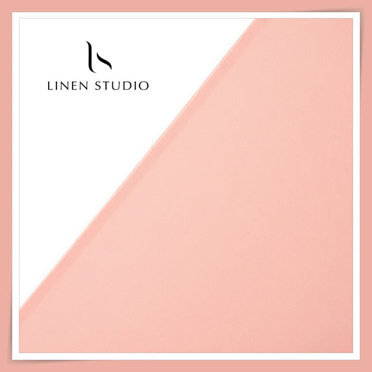 100% Wrinkle Free Poly Viscose Blended Suiting - Mandys Pink Dobby (70% SALE) (Zoom In) (NEW)