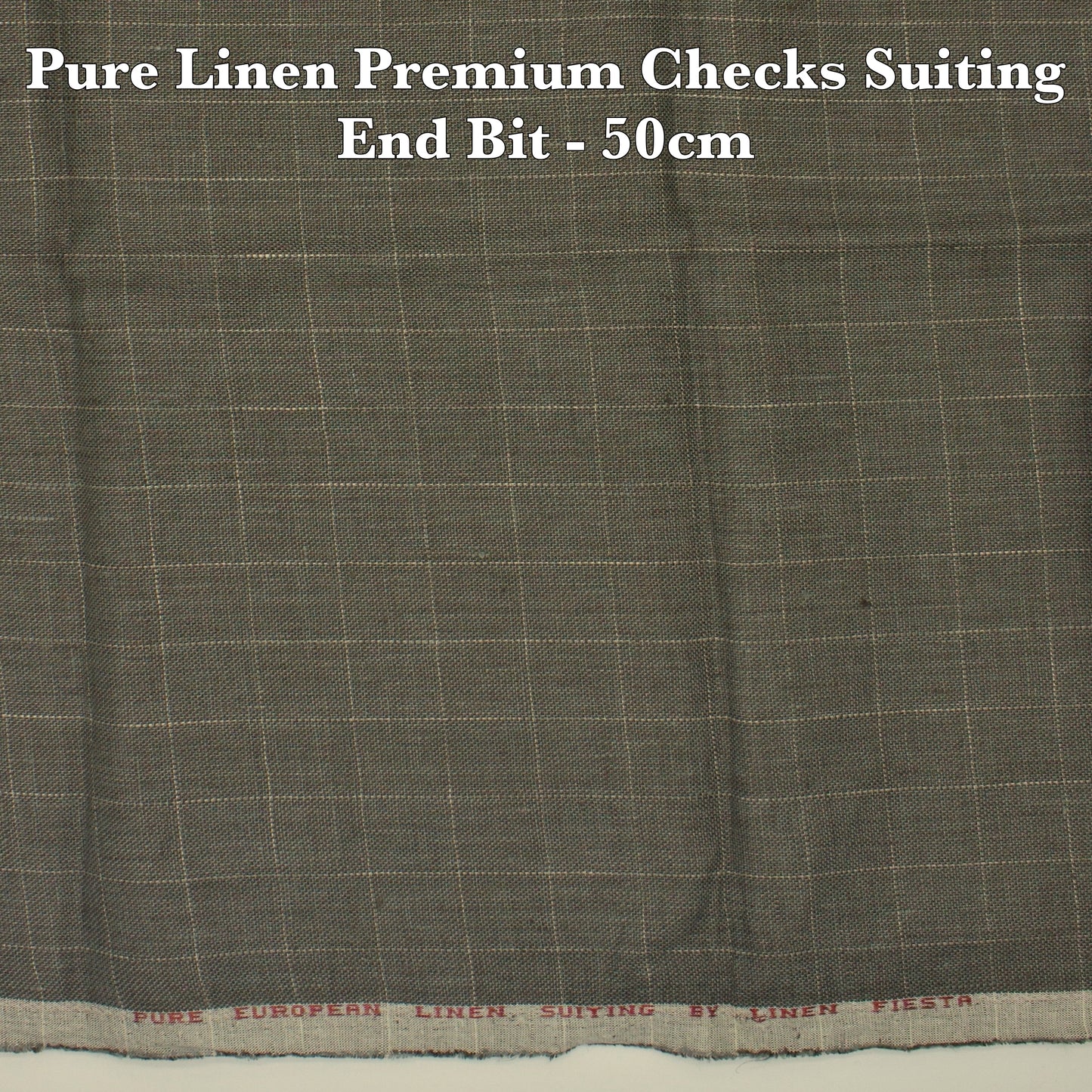 50 Cm Suiting Fabric  - END BIT (FLAT RATE)