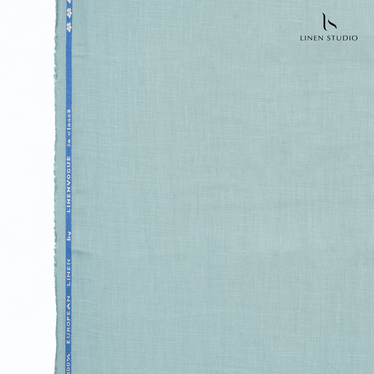 Premium Pure Linen Suiting by Linen Vogue - Turquoise - Linen Studio