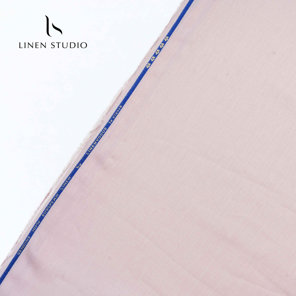 Multong Linen Premium Pure Linen Suiting by Linen Vogue - Baby Pink – Linen Studio