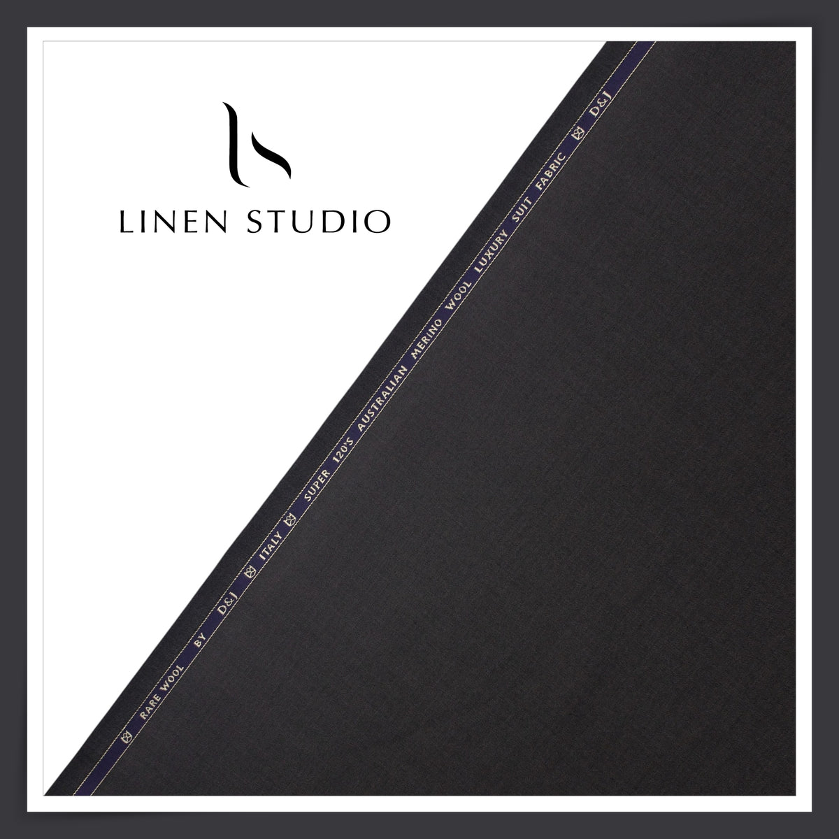 60 CM SUITING - SUPER 120'S AUSTRALIAN MERINO WOOL BY D&J EB 105 (FLAT RATE)