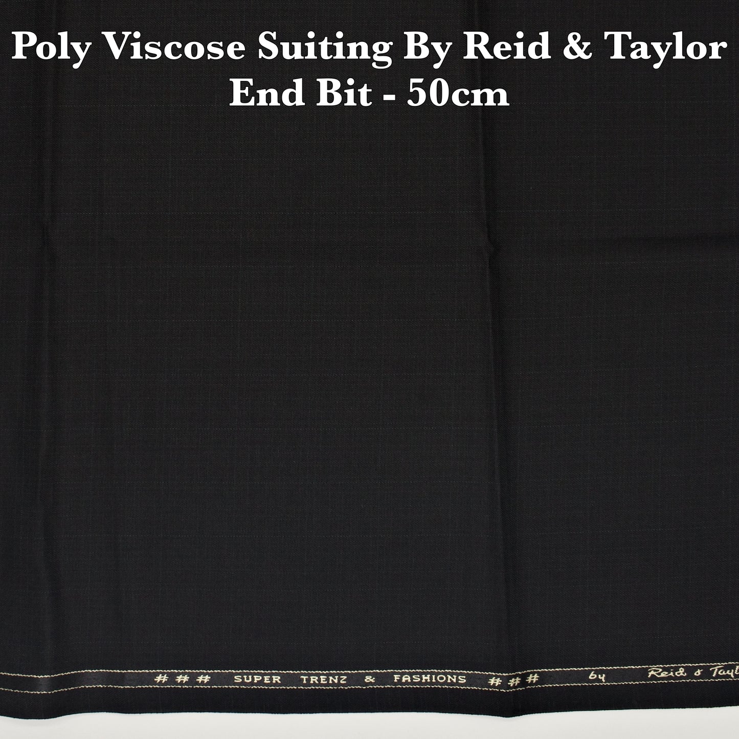 50 Cm Suiting Fabric  - END BIT (FLAT RATE)