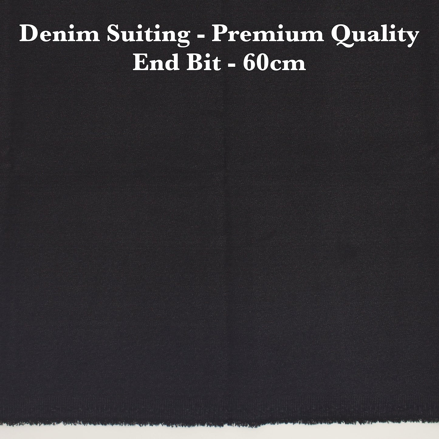 60 Cm Suiting Fabric  - END BIT  (FLAT RATE)