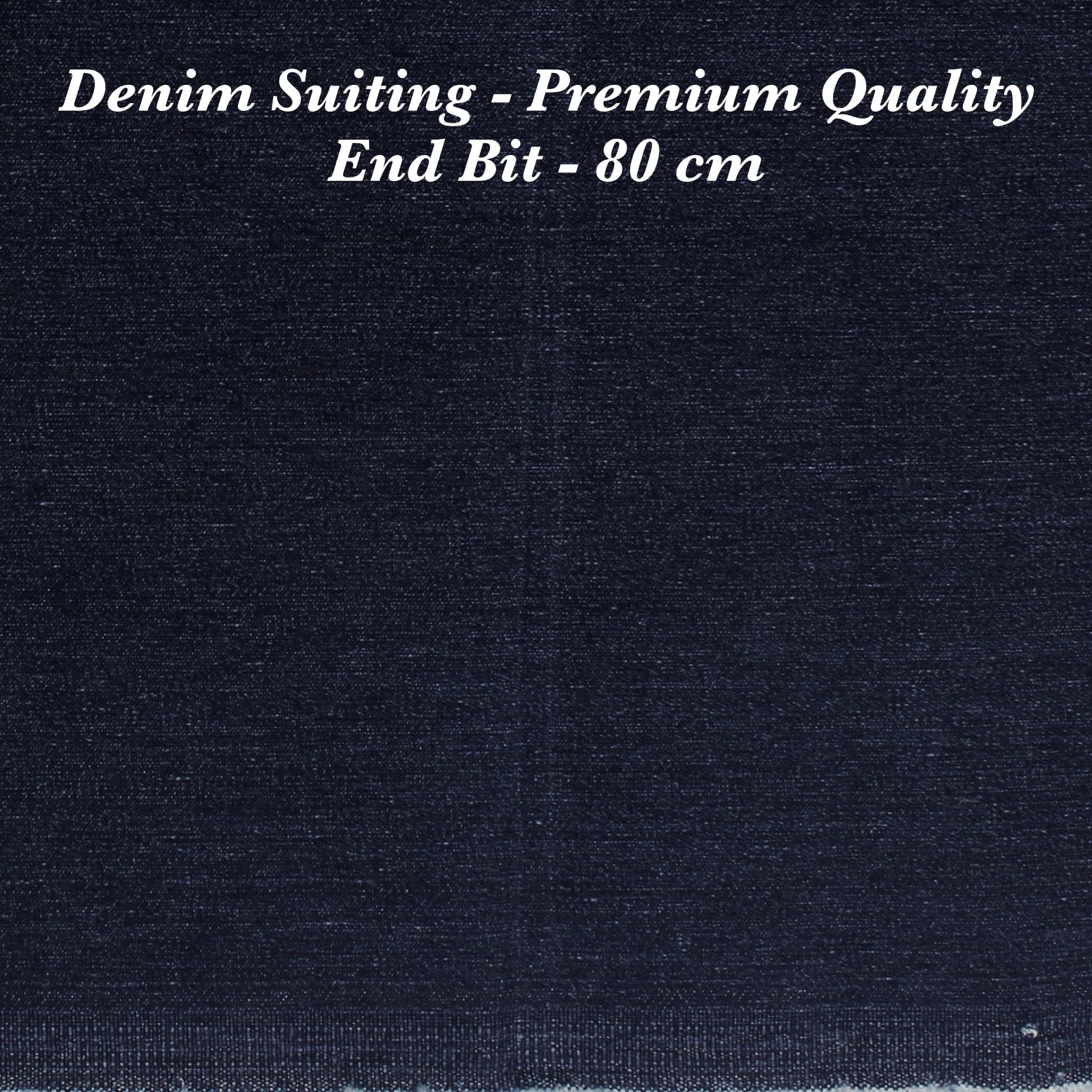 80 Cm Premium Denim Suiting - END BIT (65%) - Linen Studio