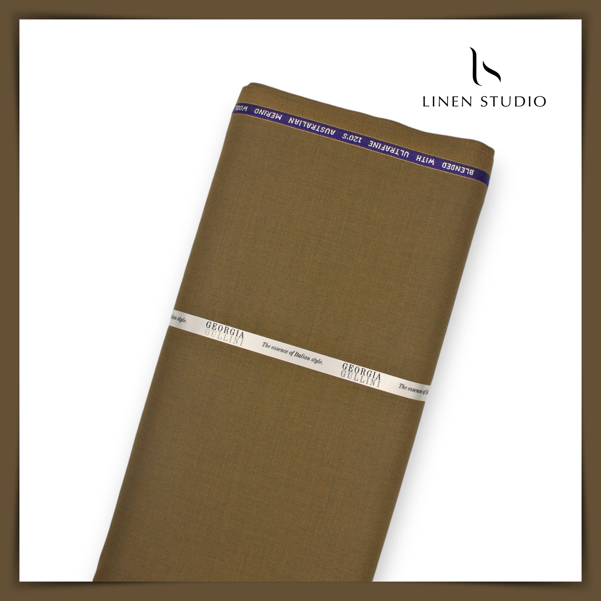 60 Cm Suiting Fabric  - END BIT (70%) - Linen Studio