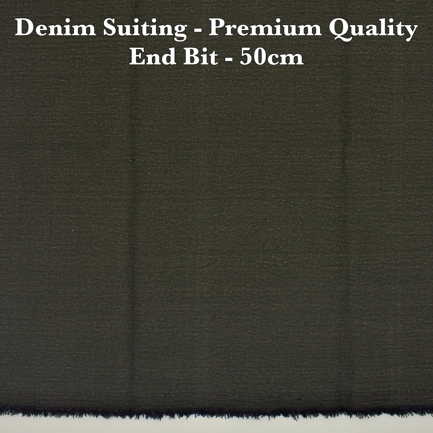 50 Cm Suiting Fabric  - END BIT (FLAT RATE)