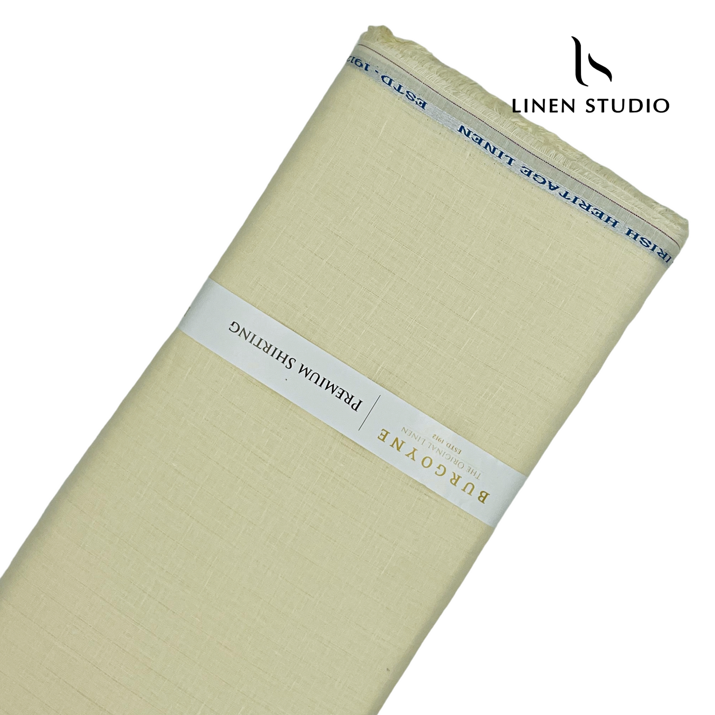 1.10 MTR SHIRTING - 70 LEA SELF STRIPE BY BURGOYNE (FLAT RATE)
