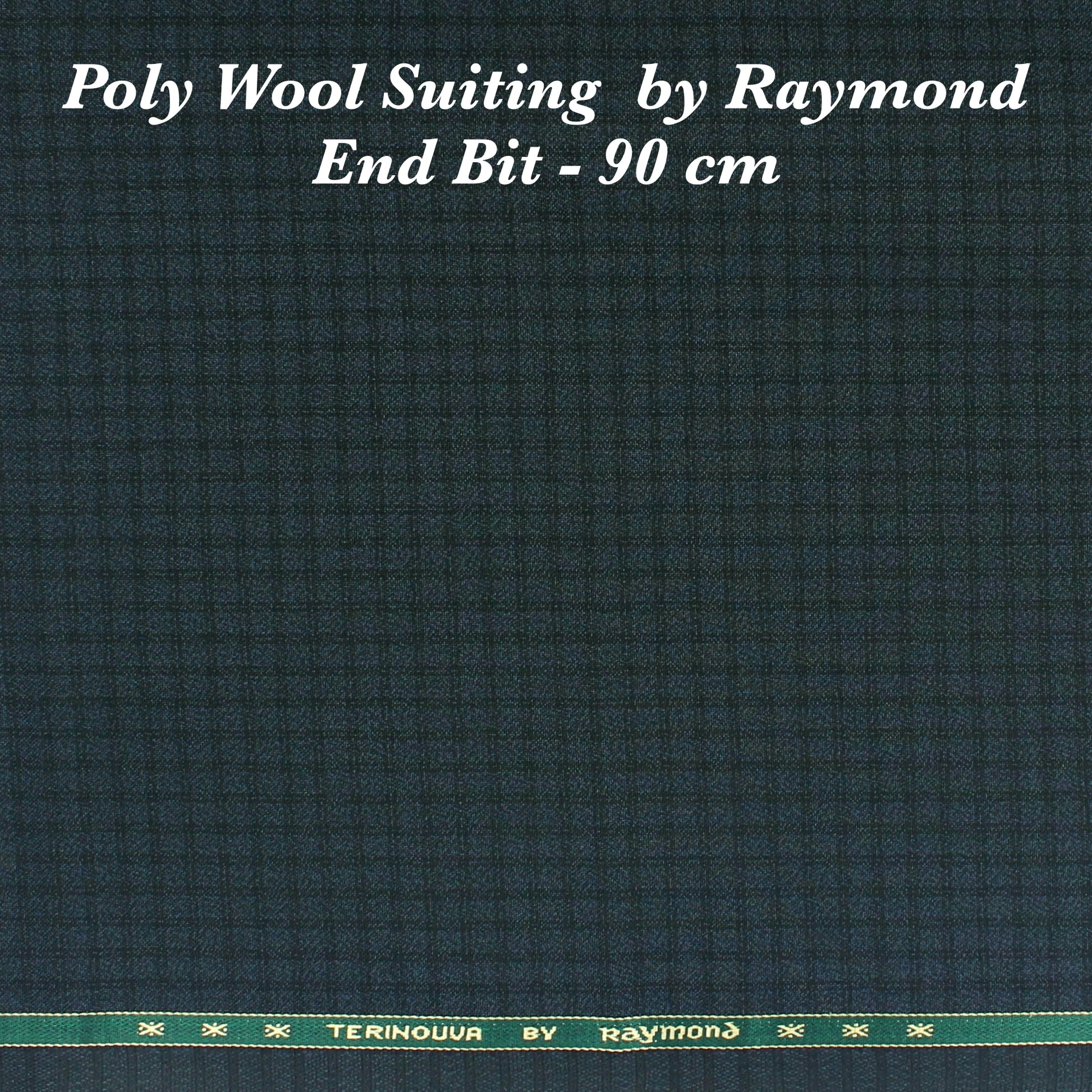 90 Cm Raymond Poly Wool Suiting - END BIT (50%) - Linen Studio