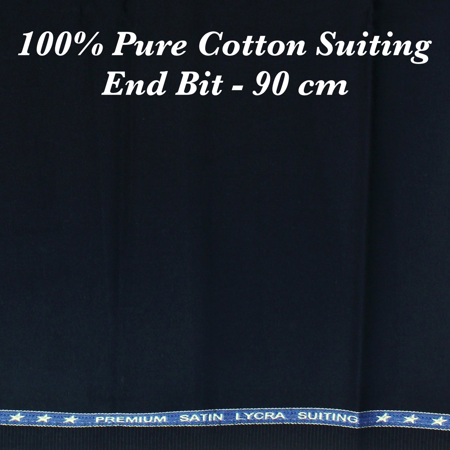 90 Cm Pure Cotton Suiting - END BIT (50%)