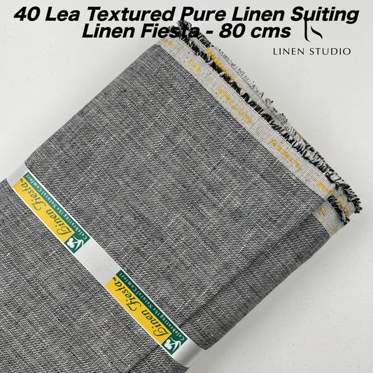 80 Cm Pure Linen Suiting - END BIT (50%)