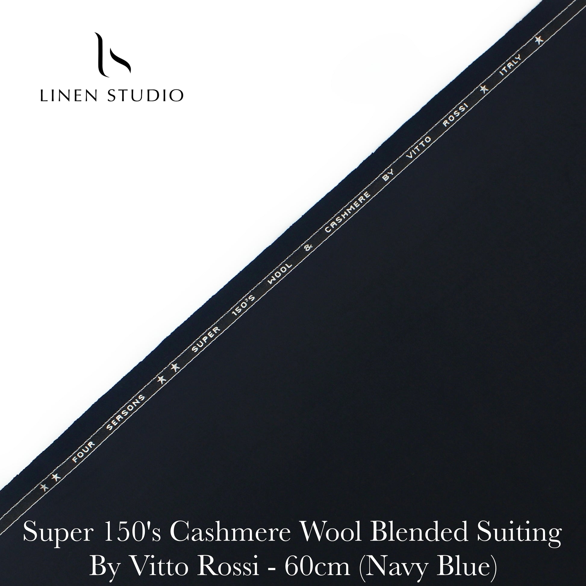 60 Cm Suiting Fabric  - END BIT (70%) - Linen Studio