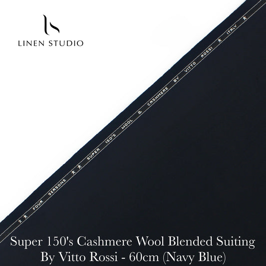 60 Cm Suiting Fabric  - END BIT (70%) - Linen Studio