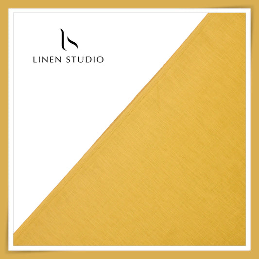 Linen Studio 60 Lea Pure Linen Shirting - Gold Sheen (50% SALE) (NEW)