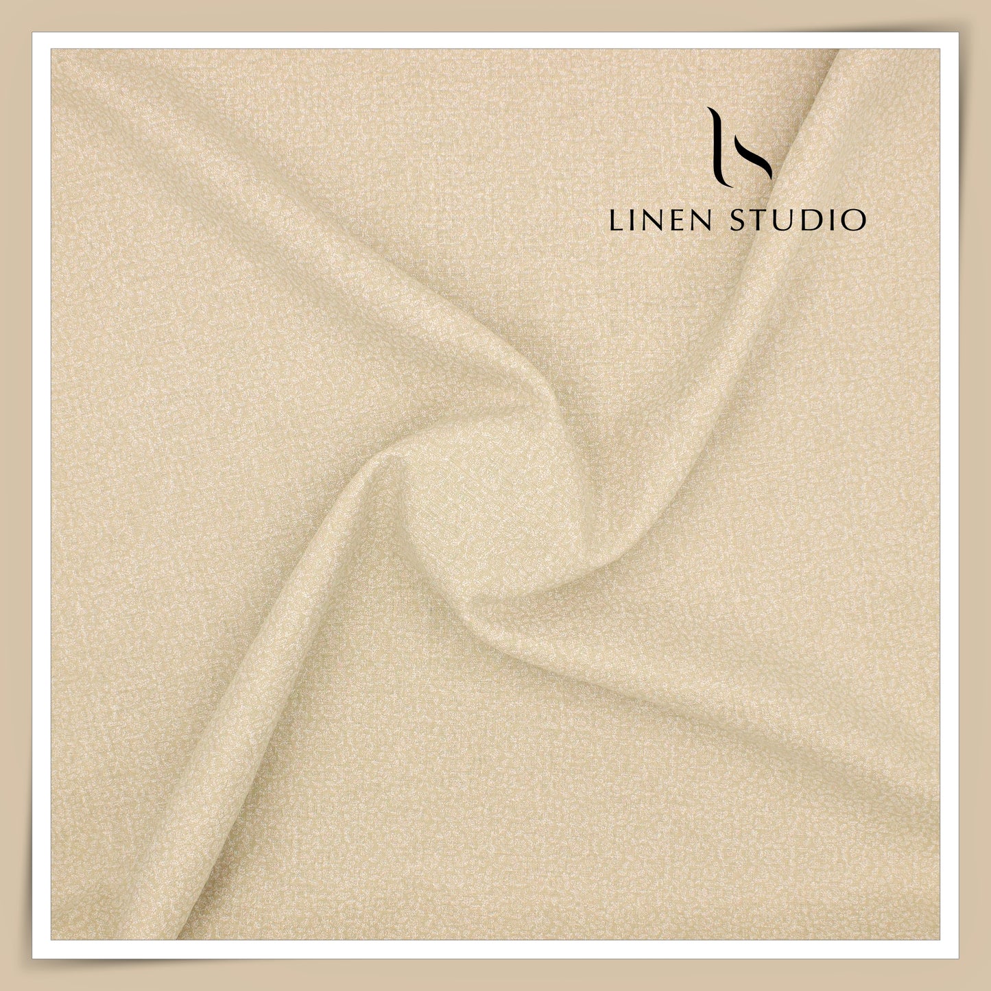 Linen Club 60 Lea Pure Linen Printed Shirting W/O SEL - Wee Print (30% SALE) (NEW)