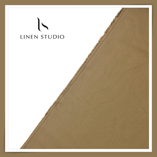 Linen Club Pure Linen Dual Fabric W/O SEL - Moccasin Brown (30% SALE) (NEW) (Perfect for Cord Sets)