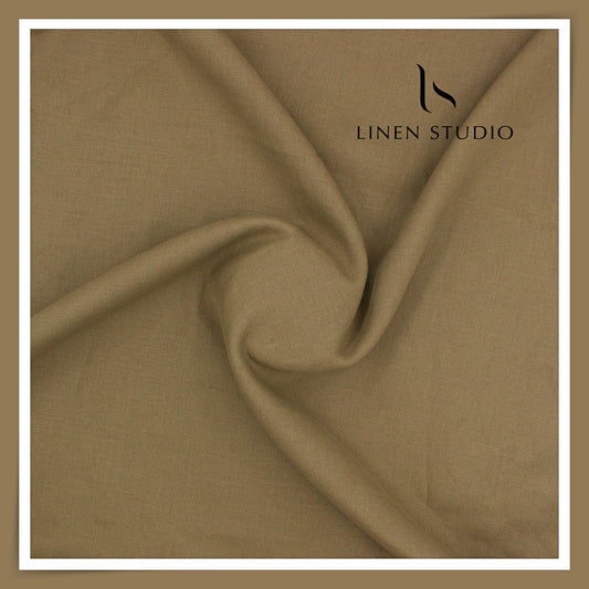 Linen Club Pure Linen Dual Fabric W/O SEL -  Moccasin Brown (30% SALE) (NEW) (Perfect for Cord Sets)