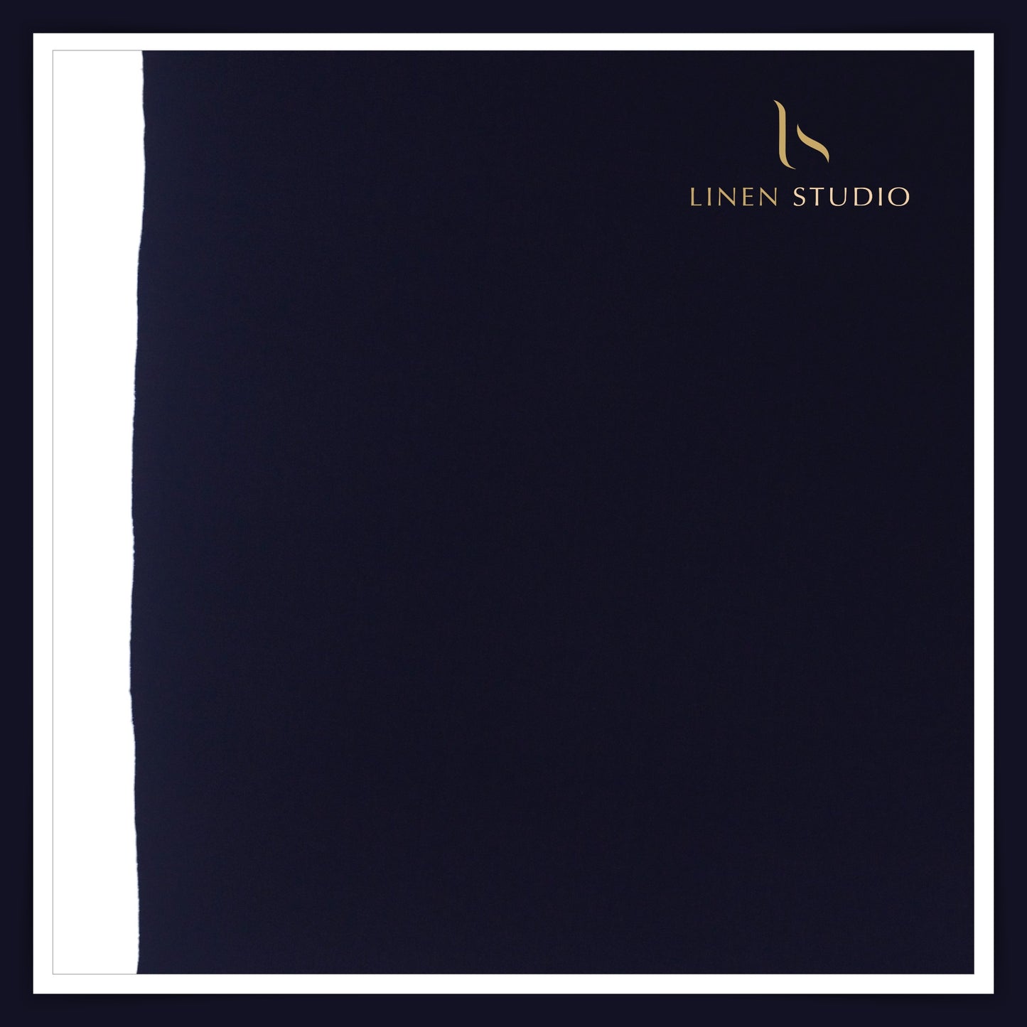 Indonesian Lachka Suiting (Korean Pants) - Navy Blue - Linen Studio