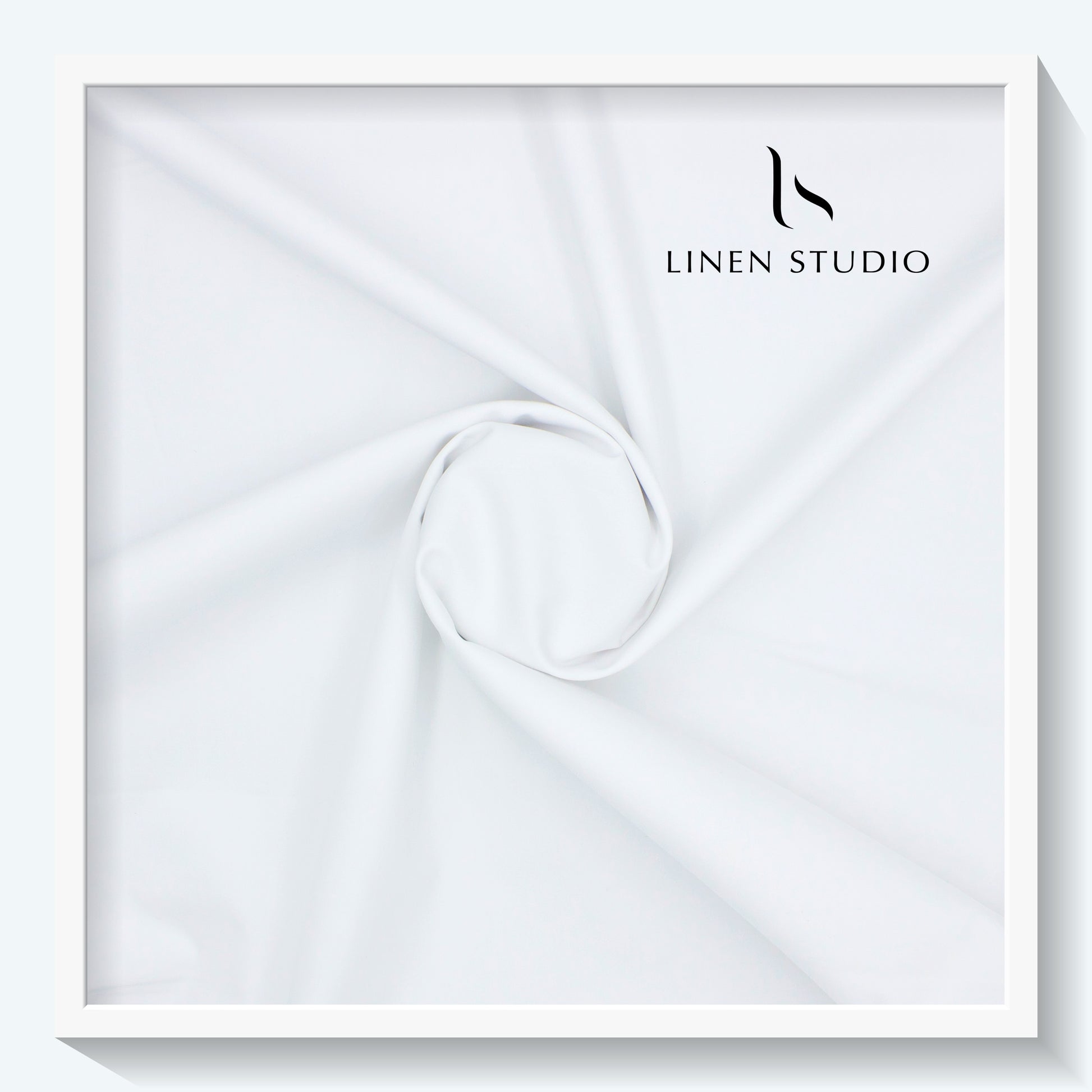 Arvind Florence White - 100% Premium Cotton Shirting - Linen Studio