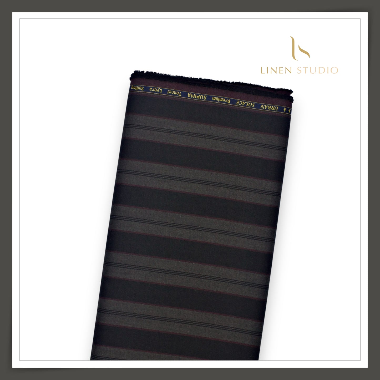 Arvind Tresca Premium Striped Suiting - 01 ( 70% SALE)