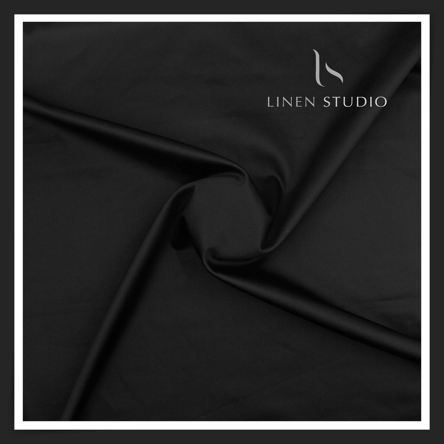 100% Giza Cotton Super Stretchable Fine Quality Shirting by Arvind - Black (NEW) (Fastest Selling)