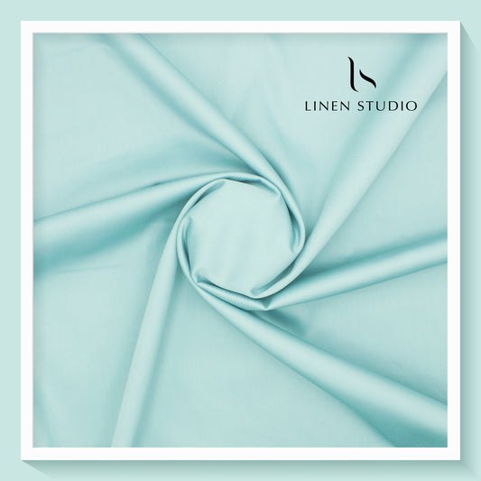 Icon Ashima 60's Satin Giza Cotton - Blue Lagoon