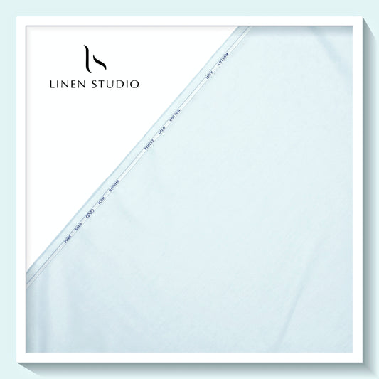 Icon Ashima 60's Satin Giza Cotton - Baby Blue