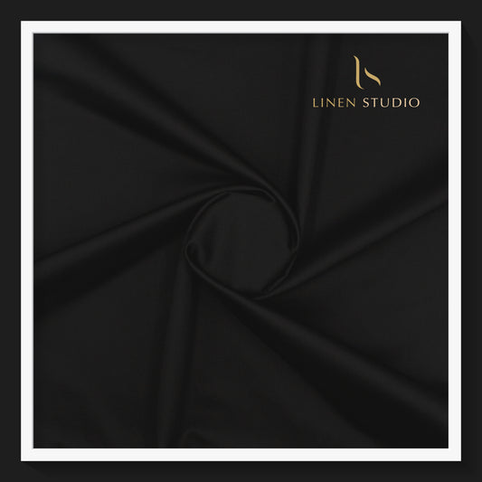 Icon Ashima 60's Satin Giza Cotton - Black