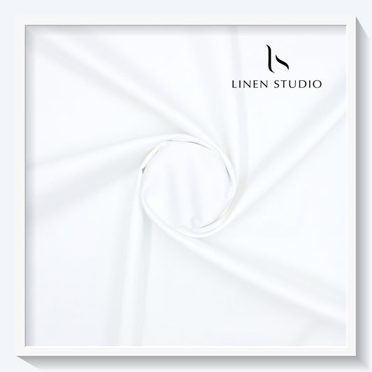 Icon Ashima 60's Satin Giza Cotton - White