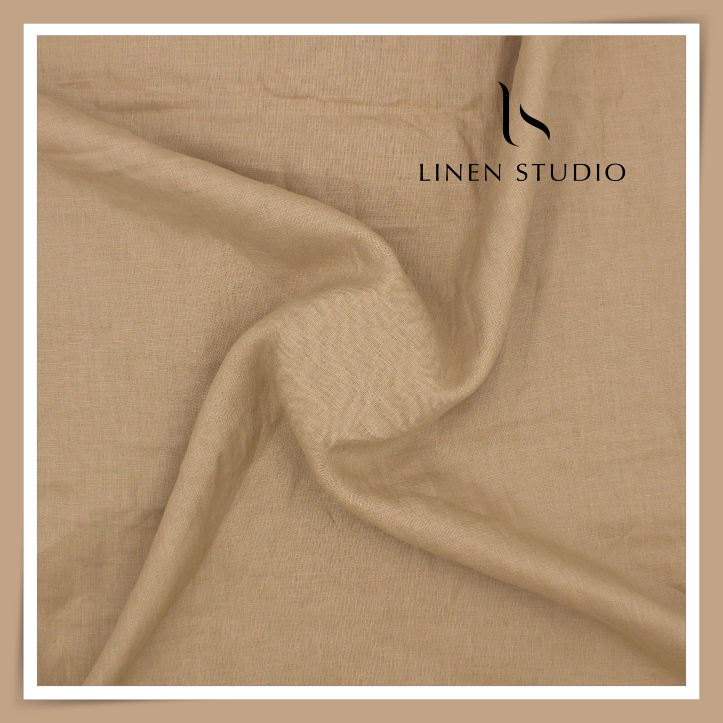 80 Lea Plain Colour Premium Shirting by Linen Club -  Lion (NEW) (Limited Stock)