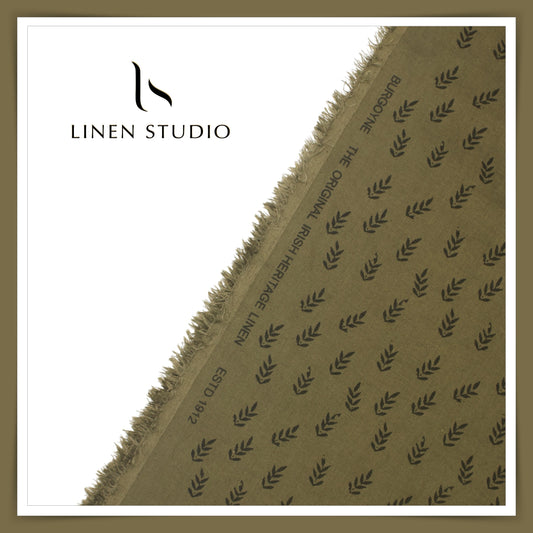 60 Lea Printed Linen Shirting by Burgoyne - Haritapatram