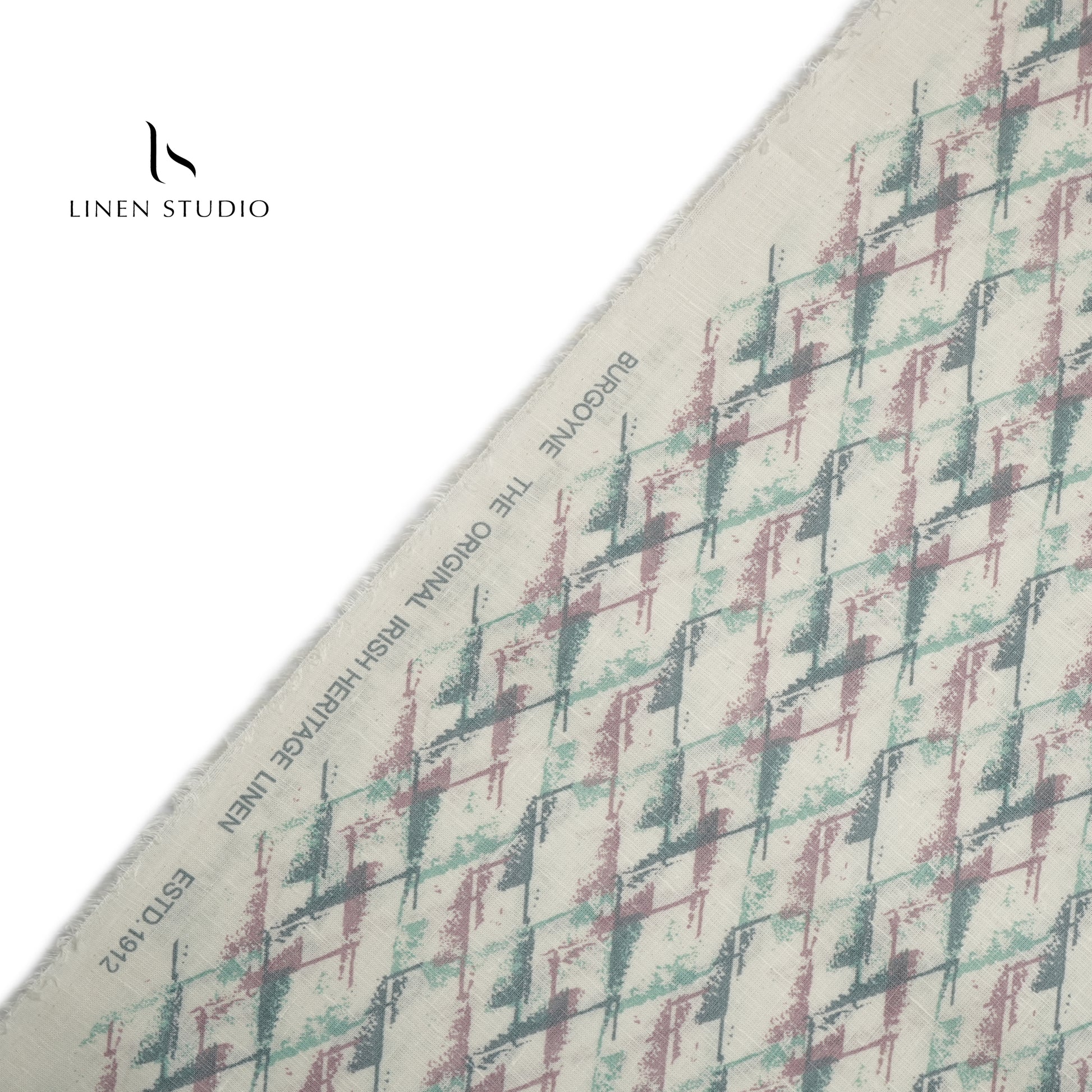 Burgoyne 70 Lea Premium Linen Digital Print - Rangini Parvatah - Linen Studio