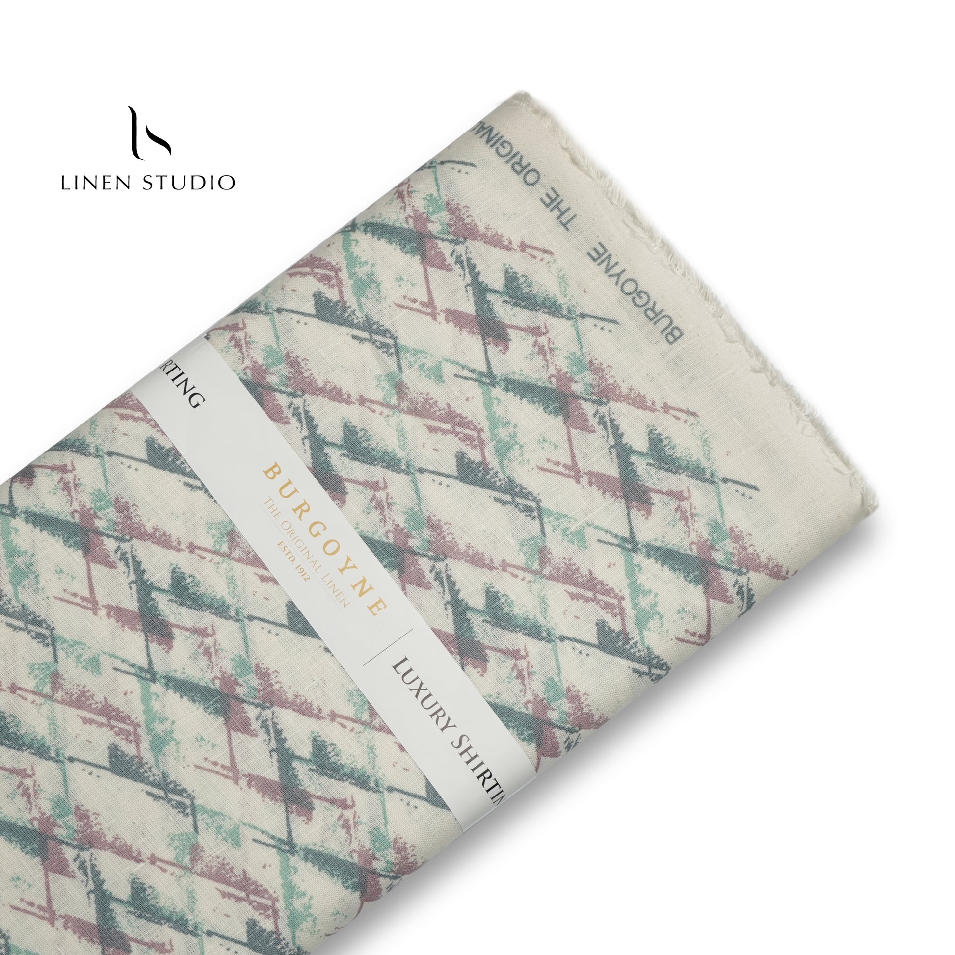 Burgoyne 70 Lea Premium Linen Digital Print - Rangini Parvatah - Linen Studio